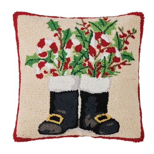 Santa's Boots Hook Pillow