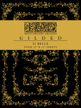 Load image into Gallery viewer, Si Belle IOD, Iron Orchid Designs, Gold Foil Gilded Transfer Pad