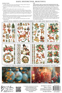 2024 IOD Iron Orchid Designs Hoilday Transfer Pad,  Kitchy Christmas  Limited Release